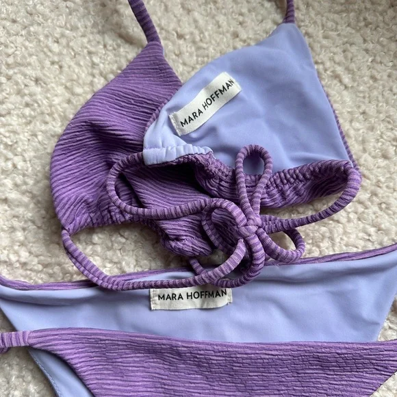 Mara Hoffman Striped Bikini Set - Picture 3 of 3